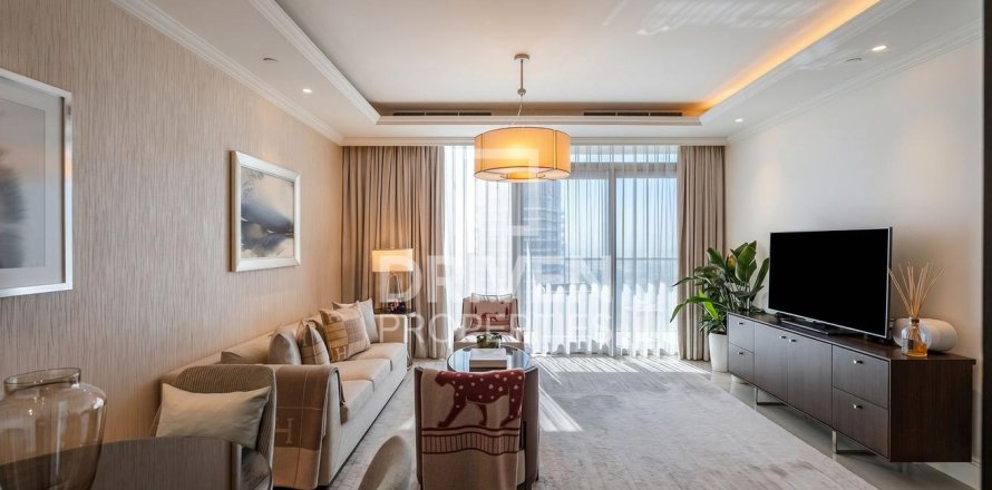 Квартира в The Address Residence Fountain Views, Даунтаун Дубай (Даунтаун Бурдж Дубай), Дубай, 1 спальня, 77.95м², № 128497